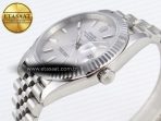 datejust 41mm 126334 904 ss arf 11 best edition silver dial sticks markers on jubilee bracelet sh32358