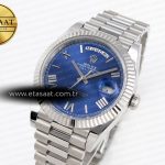 daydate 40 ss gsf gain weight blue roman dial on president bracelet a28361