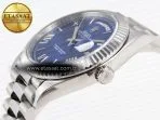 daydate 40 ss gsf gain weight blue roman dial on president bracelet a28368