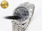 Rolex DayDate 40 GRAY STICK DIAL A2836 - Görsel 2