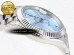 daydate 40 ss gsf gain weight ice blue roman dial on president bracelet a28369