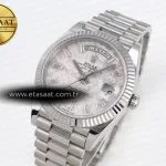 daydate 40 ss gsf gain weight meteorite crystal dial on president bracelet a28361