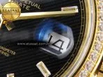 daydate 40 yg gsf gain weight black crystal dial diamonds bezel on president bracelet a283626