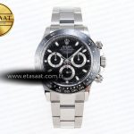 Rolex Daytona 116500 N Siyah Kadran SH4130 Eta Saat - Görsel 3 - 1:1 Süper Klon Saat