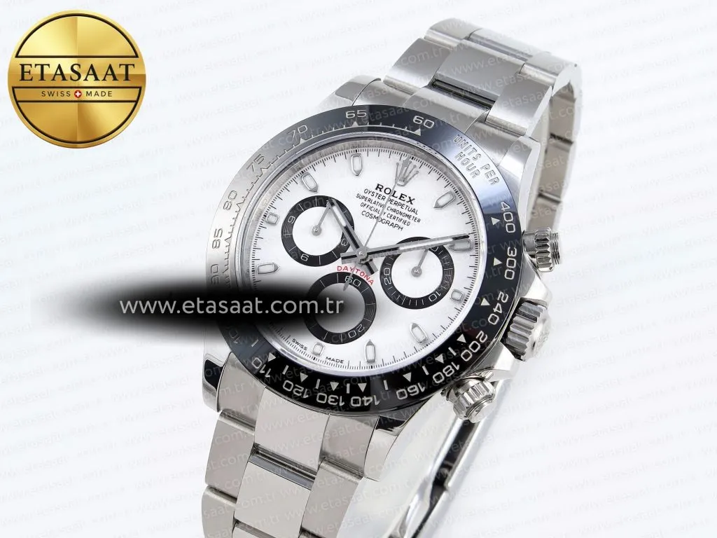 daytona 116500 apsf 11 best edition white dial on ss bracelet sh41302