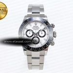 Rolex Daytona 116500 Beyaz Kadran SH4130 Eta Saat - Görsel 3 - 1:1 Süper Klon Saat