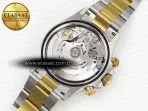 daytona 116503 clean 11 best edition white dial arabic markers on ss yg bracelet sa4130 v217