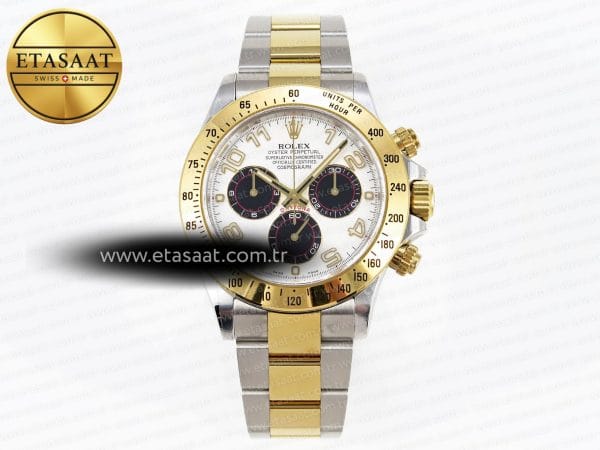 Rolex Daytona 116503 Bilezik SA4130 V2 Eta Saat - Görsel 3 - 1:1 Süper Klon Saat