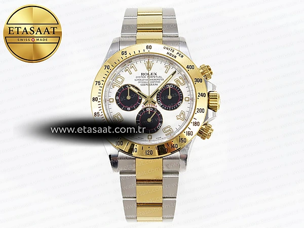 Rolex Daytona 116503 Bilezik SA4130 V2 Eta Saat - 1:1 Süper Klon Replika Saat