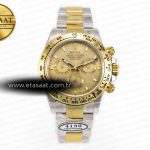 Rolex Daytona 116503 Altın Kadran Bilezik SA4130 Eta Saat - Görsel 3 - 1:1 Süper Klon Saat
