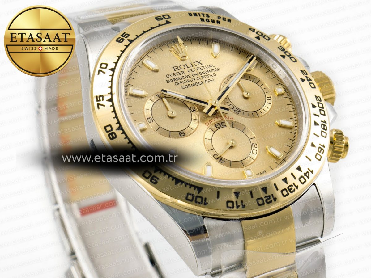 Rolex Daytona 116503 Best Edition YG Dial on SS/YG Bracelet SA4130 - Görsel 5