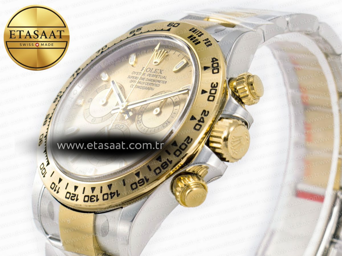Rolex Daytona 116503 Best Edition YG Dial on SS/YG Bracelet SA4130 - Görsel 7