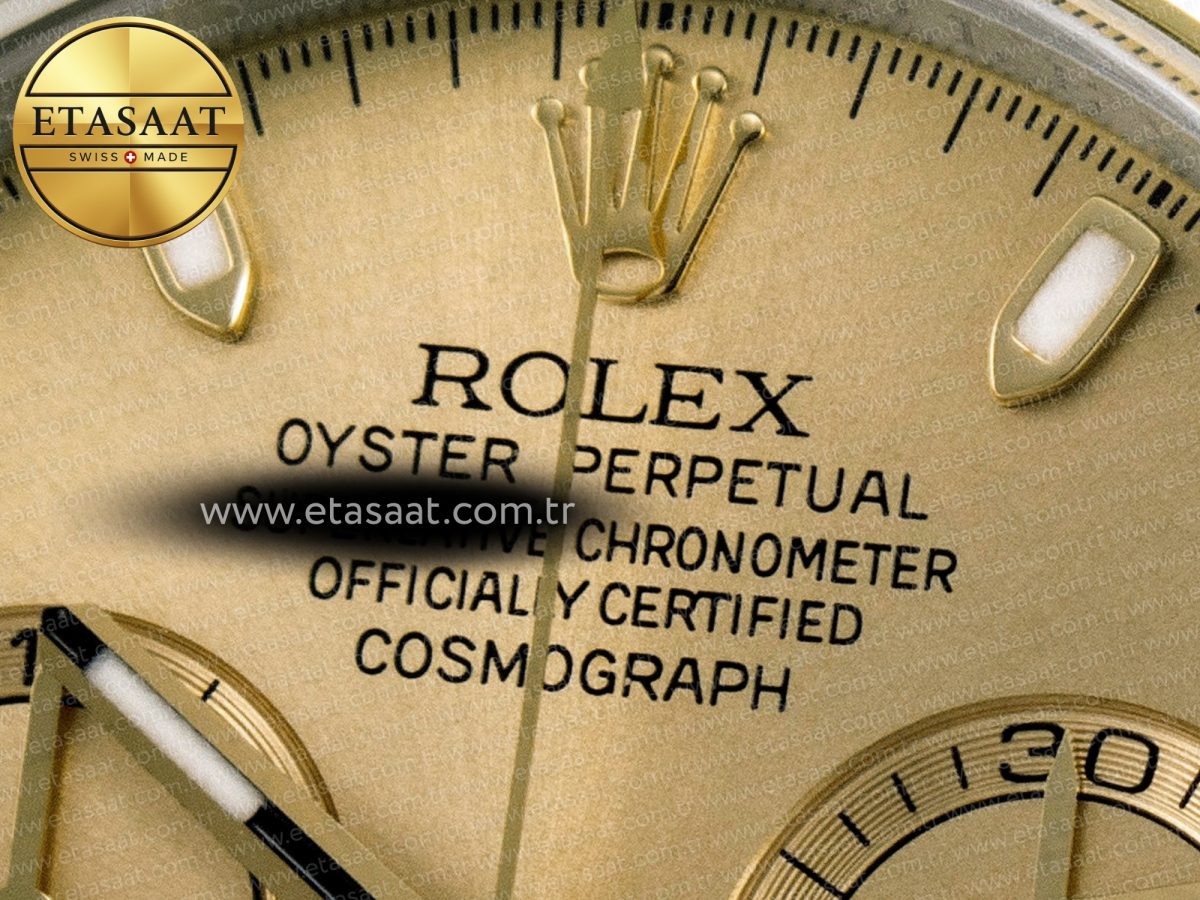 Rolex Daytona 116503 Best Edition YG Dial on SS/YG Bracelet SA4130 - Görsel 8