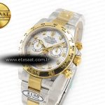 Rolex Daytona 116503 LN SS/YG White Pearl Diamonds Dial on SS/YG Bracelet SA4130