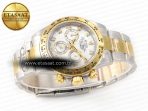 Rolex Daytona 116503 LN SS/YG White Pearl Diamonds Dial on SS/YG Bracelet SA4130 - Görsel 13
