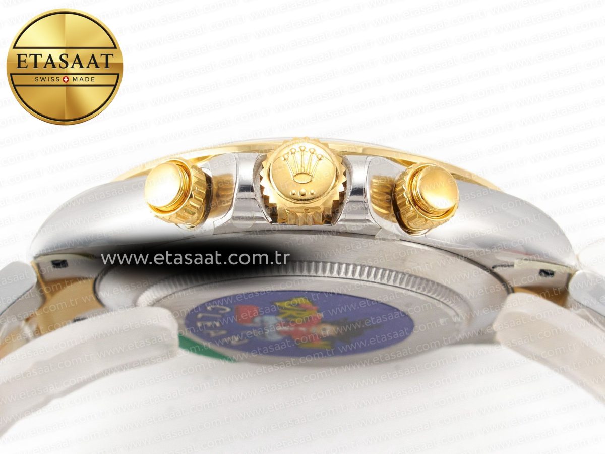 Rolex Daytona 116503 LN SS/YG White Pearl Diamonds Dial on SS/YG Bracelet SA4130 - Görsel 15