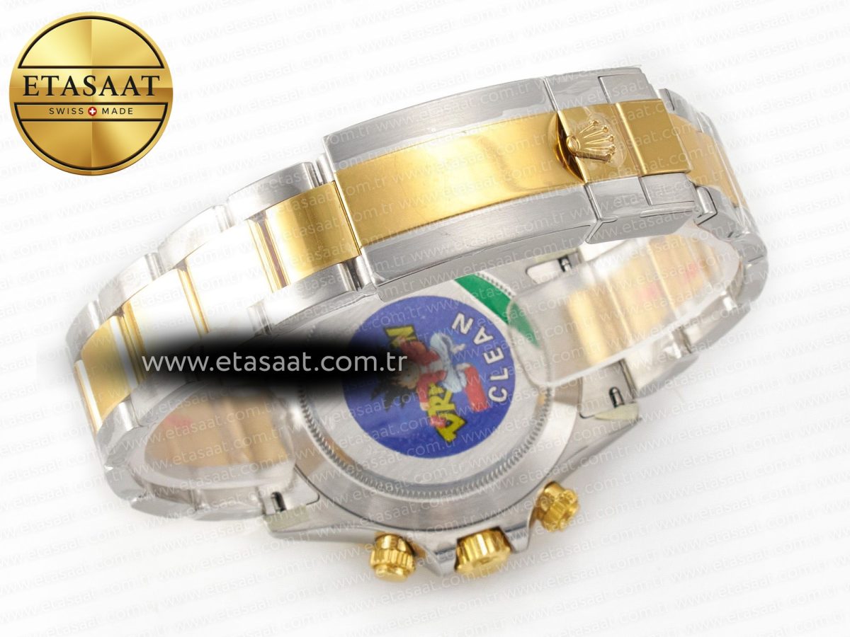 Rolex Daytona 116503 LN SS/YG White Pearl Diamonds Dial on SS/YG Bracelet SA4130 - Görsel 17