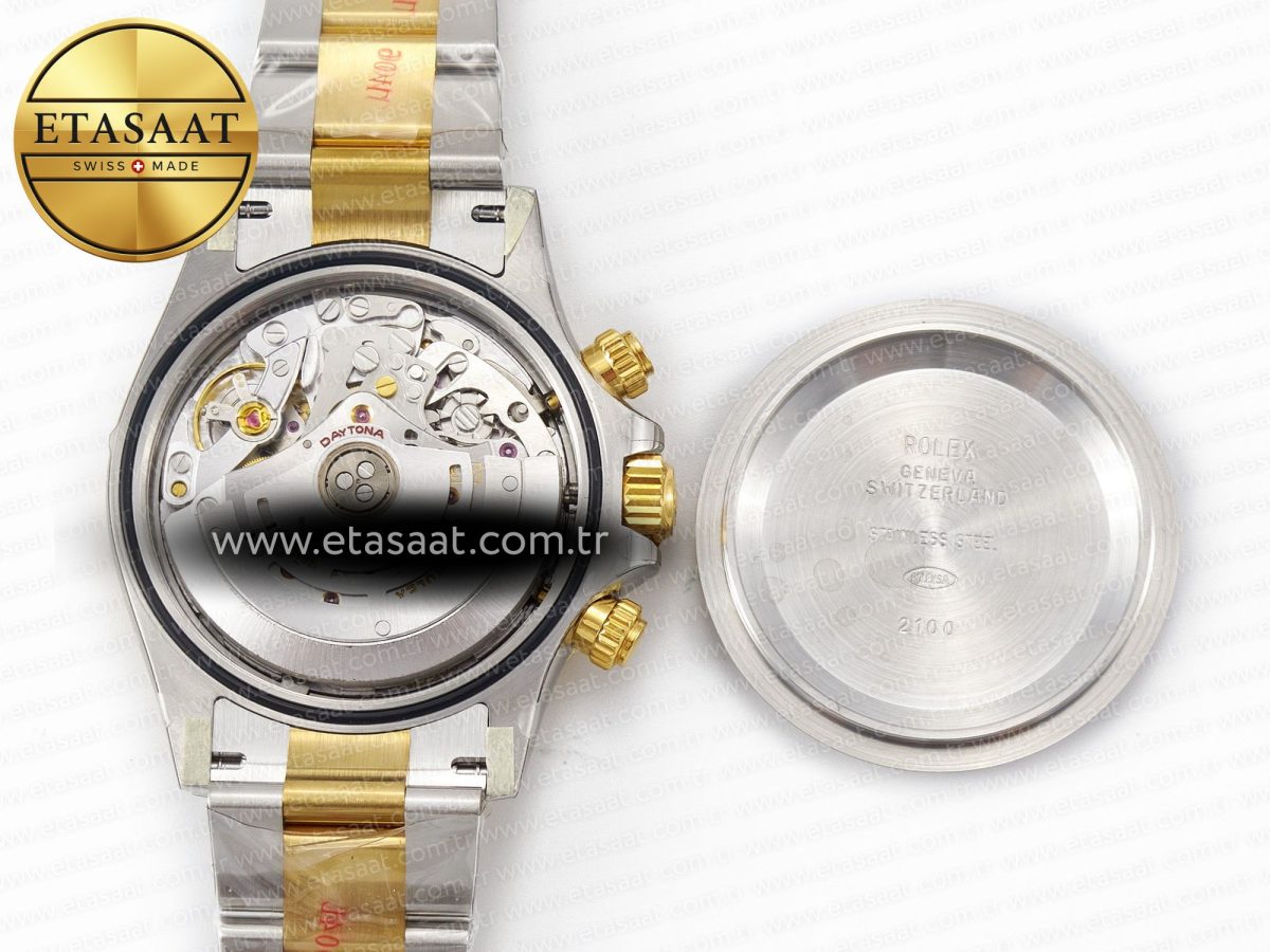 Rolex Daytona 116503 LN SS/YG White Pearl Diamonds Dial on SS/YG Bracelet SA4130 - Görsel 19