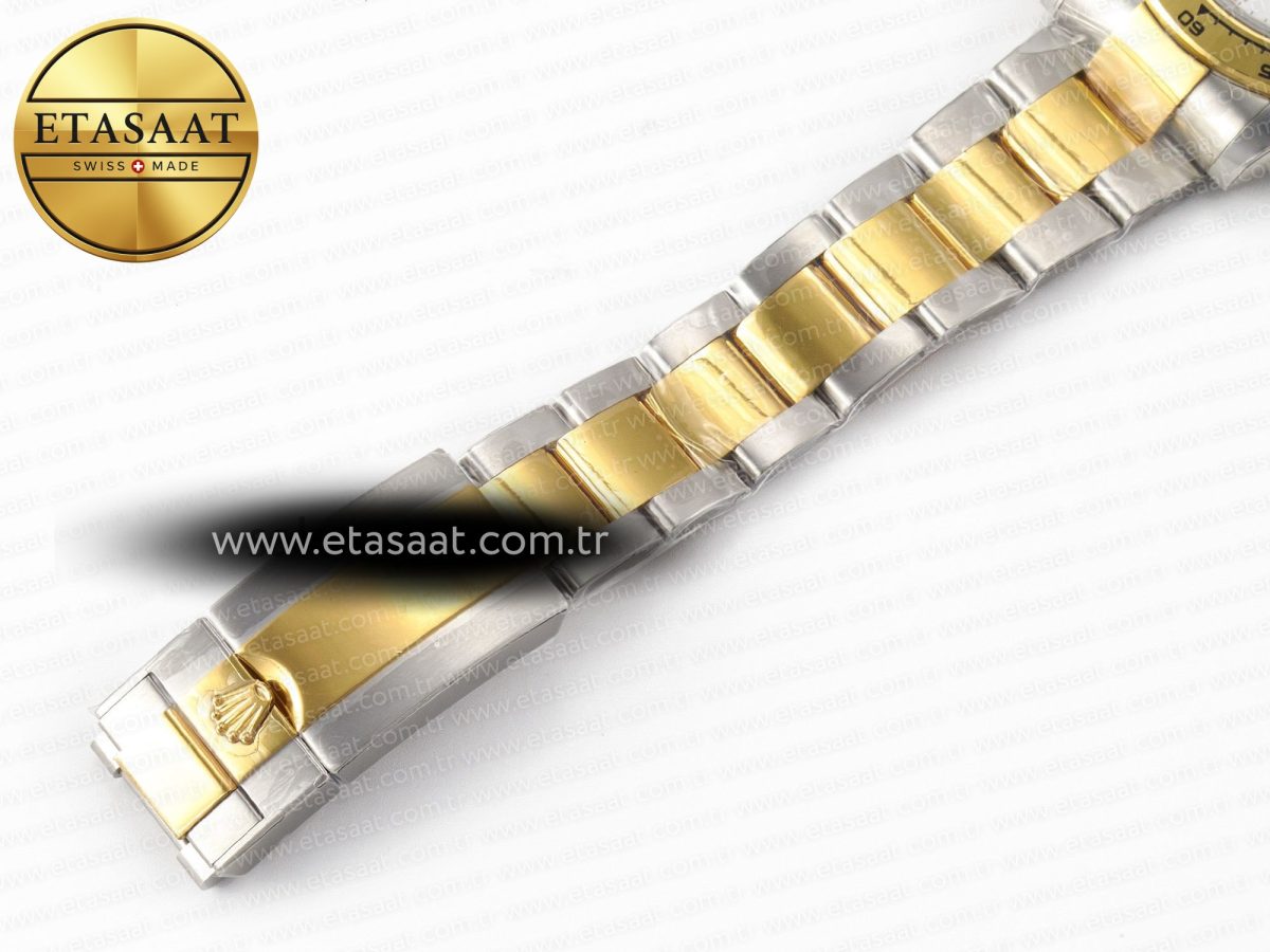 Rolex Daytona 116503 LN SS/YG White Pearl Diamonds Dial on SS/YG Bracelet SA4130 - Görsel 27