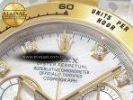 Rolex Daytona 116503 LN SS/YG White Pearl Diamonds Dial on SS/YG Bracelet SA4130 - Görsel 8