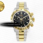 Rolex Daytona 116503 Siyah Kadran Bilezik SH4130 Eta Saat - Görsel 3 - 1:1 Süper Klon Saat