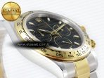 Rolex Daytona 116503 Best Edition Black Dial on SS/YG Bracelet SH4130 - Görsel 6