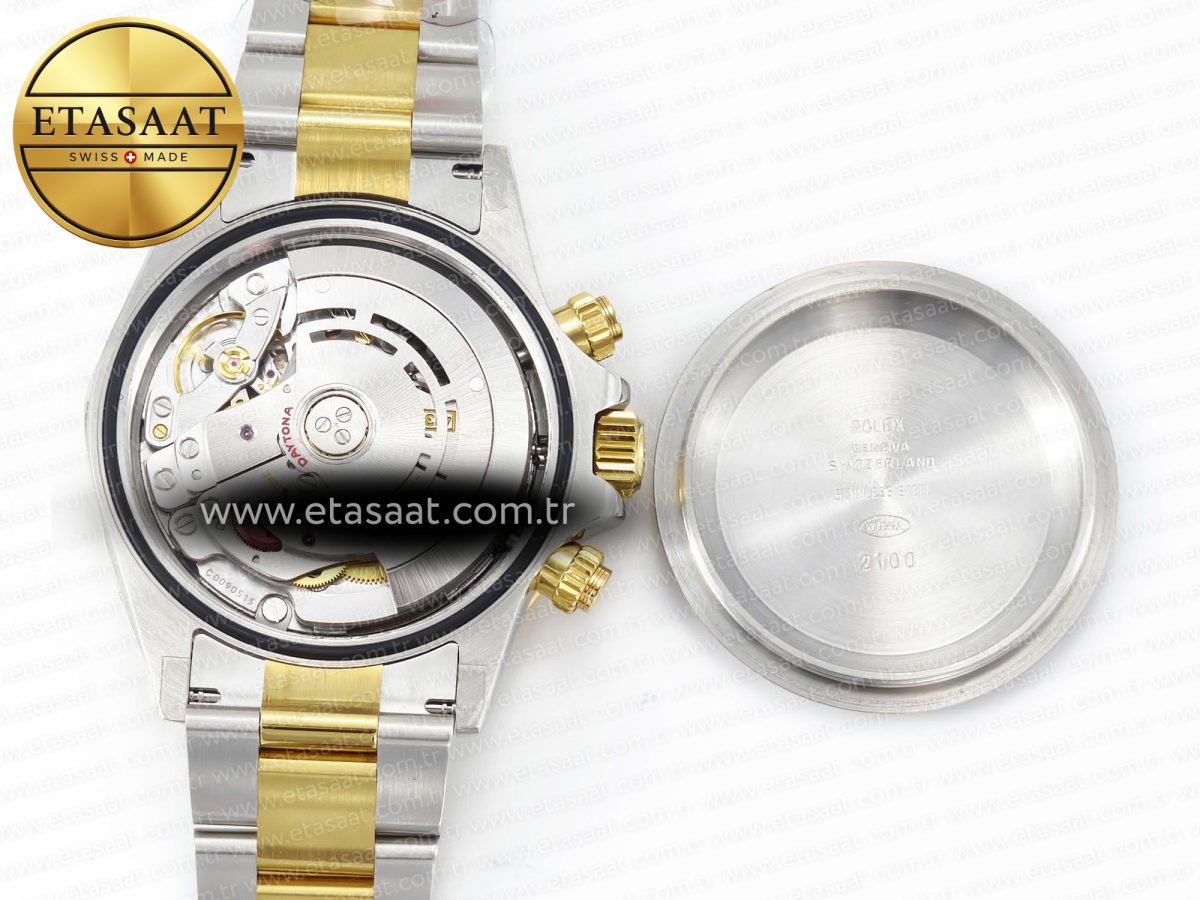 Rolex Daytona 116503 Best Edition  White Dial on SS/YG Bracelet SH4130 - Görsel 19