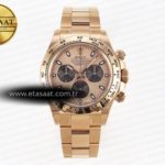 Rolex Daytona 116505 Bilezik SA4130 V2 Eta Saat - 1:1 Süper Klon Replika Saat