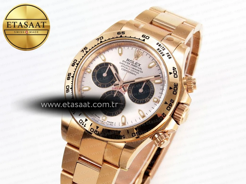 daytona 116505 clean 11 best edition silver dial rg markers on rg bracelet sa4130 v22