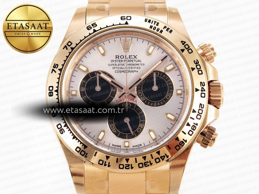 Rolex Daytona 116505 SA4130 V2 Eta Saat - Görsel 3 - 1:1 Süper Klon Saat