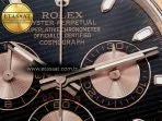 Rolex Daytona 116505 QF 1:1 Best Edition Black/RG Dial on RG Bracelet SH4130 V3 (Gain Weight) - Görsel 11