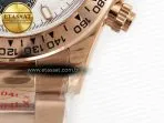 Rolex Daytona 116505 QF 1:1 Best Edition Meteorite Dial on RG Bracelet SH4130 V3 (Gain Weight) - Görsel 14