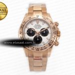 Rolex Daytona 116505 QF Meteorit Kadran SH4130 Ağır Kasa Eta Saat - Görsel 3 - 1:1 Süper Klon Saat