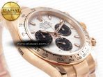 Rolex Daytona 116505 QF 1:1 Best Edition Meteorite Dial on RG Bracelet SH4130 V3 (Gain Weight) - Görsel 6