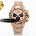 Rolex Daytona 116505 QF RG/Siyah Kadran SH4130 Ağır Kasa Eta Saat - Görsel 3 - 1:1 Süper Klon Saat