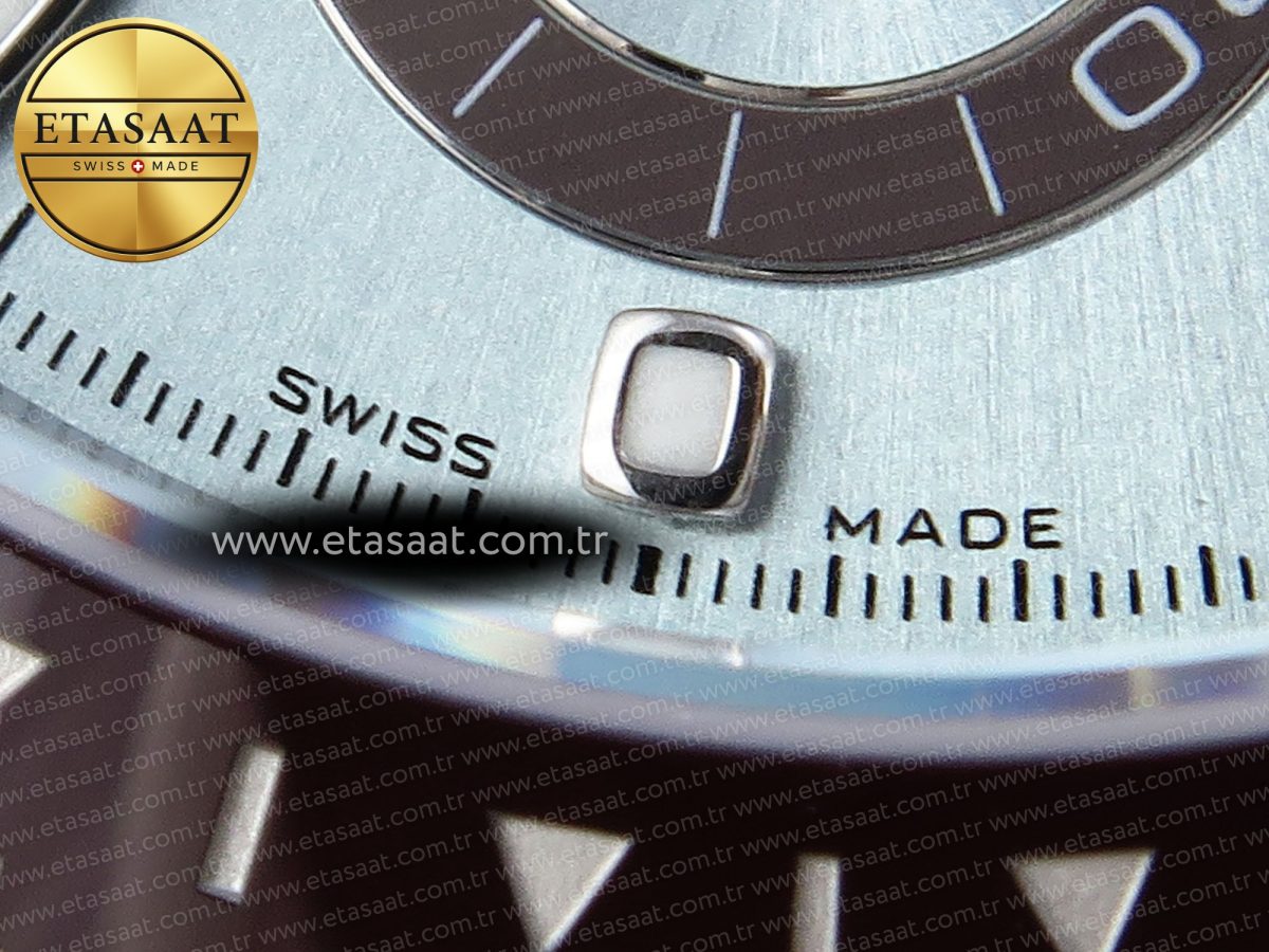 Rolex Daytona 116506 APSF 1:1 Best Edition Ice Blue Dial on SS Bracelet SH4130 - Görsel 13
