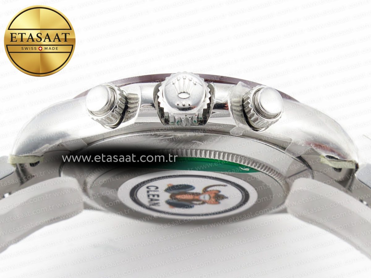 Rolex Daytona 116506 Ice Blue Dial Crystal Markers on SS Bracelet SA4130 - Görsel 15