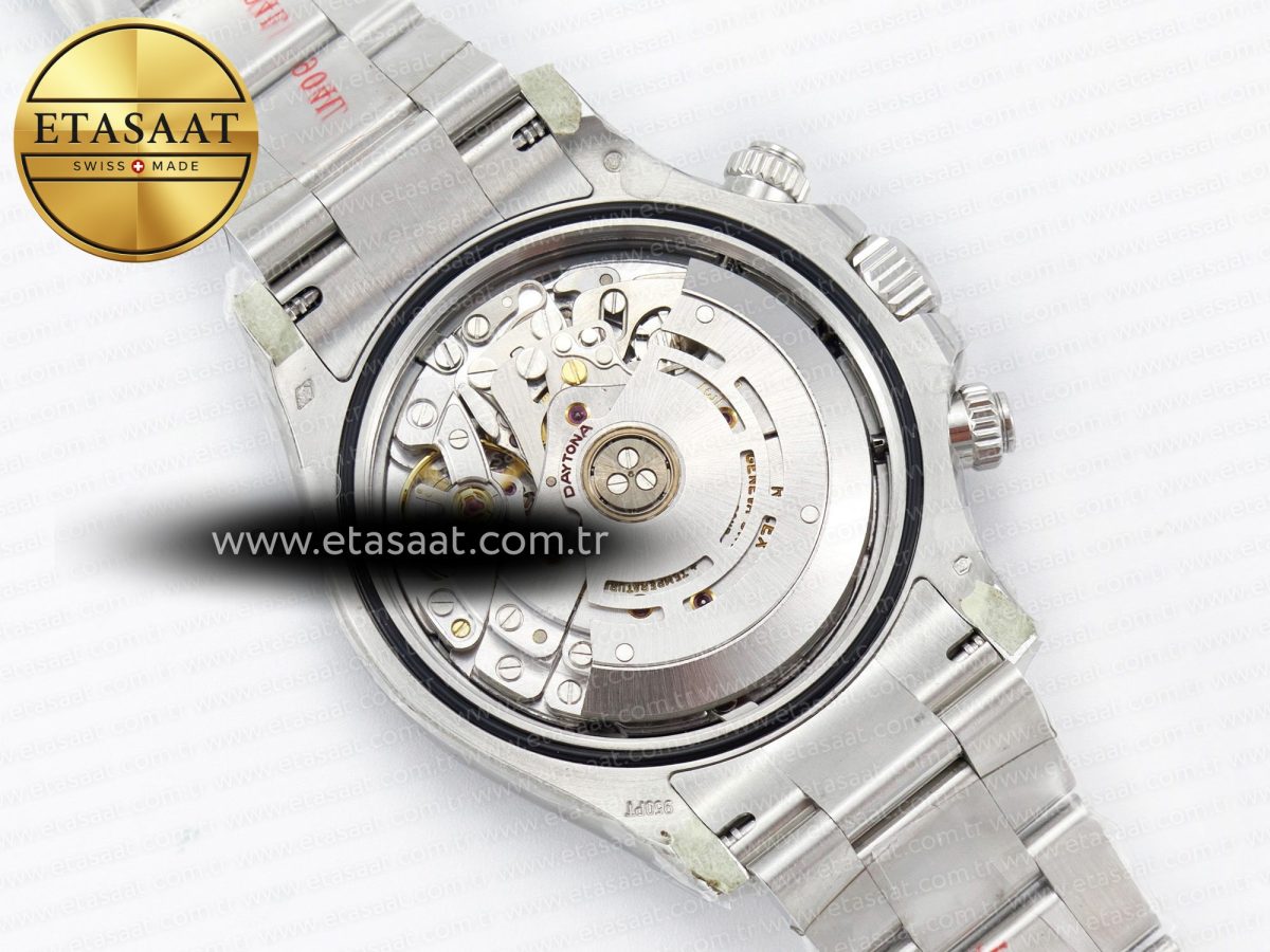 Rolex Daytona 116506 Ice Blue Dial Crystal Markers on SS Bracelet SA4130 - Görsel 19