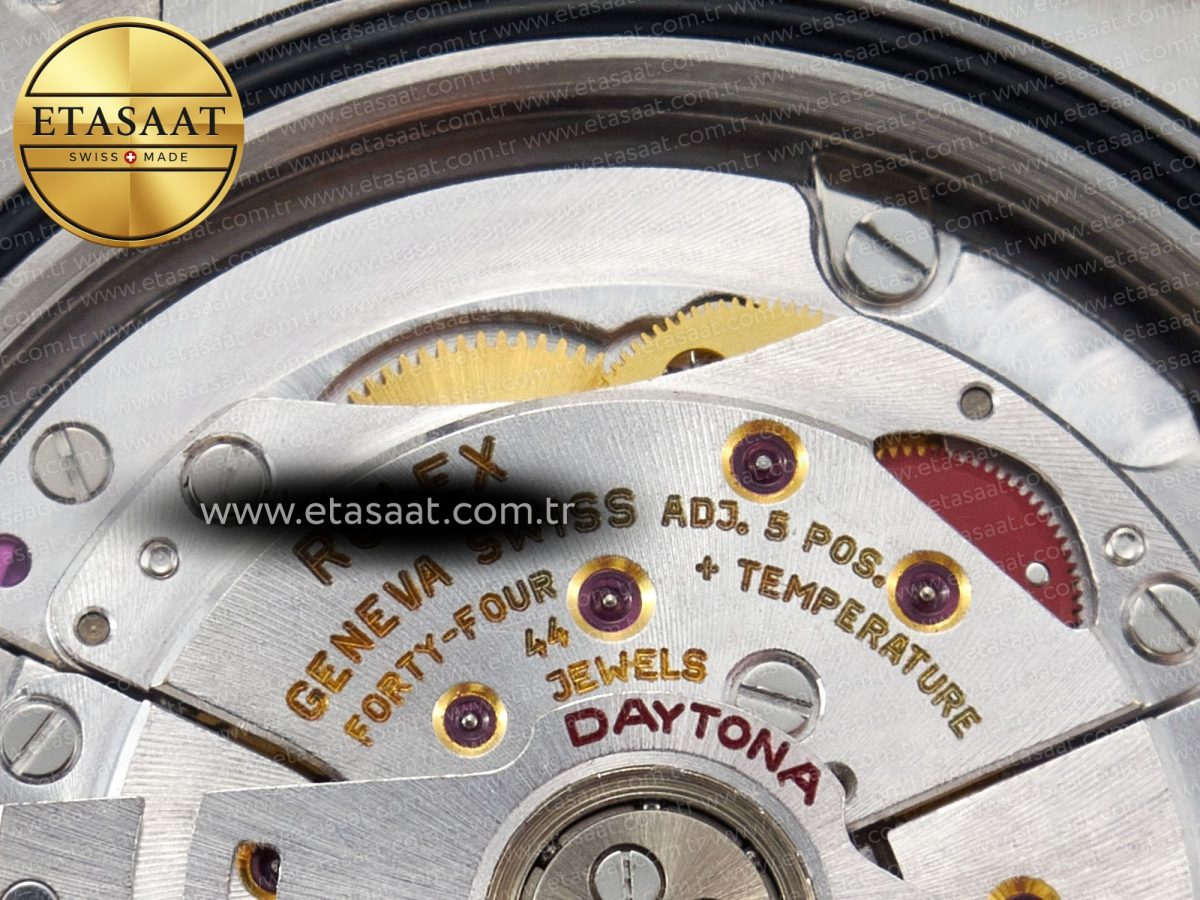 Rolex Daytona 116506 Ice Blue Dial Crystal Markers on SS Bracelet SA4130 - Görsel 22