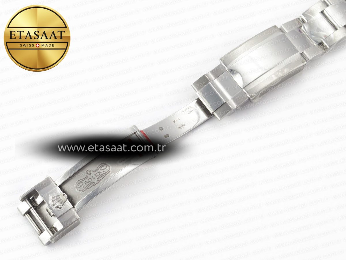 Rolex Daytona 116506 Ice Blue Dial Crystal Markers on SS Bracelet SA4130 - Görsel 28