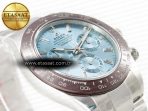 Rolex Daytona 116506 Ice Blue Dial Crystal Markers on SS Bracelet SA4130 - Görsel 6