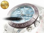 Rolex Daytona 116506 Ice Blue Dial Crystal Markers on SS Bracelet SA4130 - Görsel 7