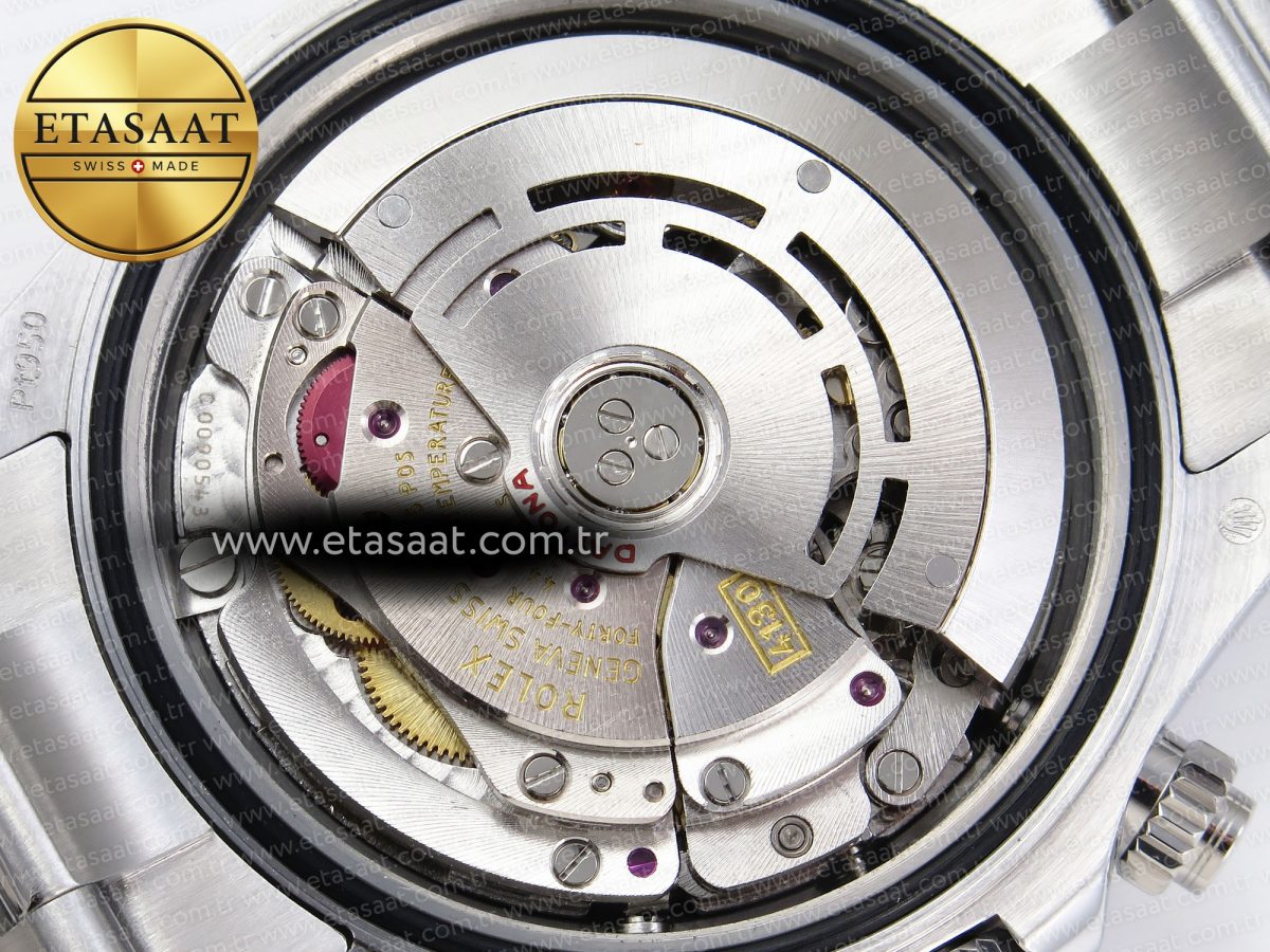 Rolex Daytona 116506 QF 1:1 Best Edition Ice Blue Dial Lume Markers on SS Bracelet SH4130 V3 (Gain Weight) - Görsel 20