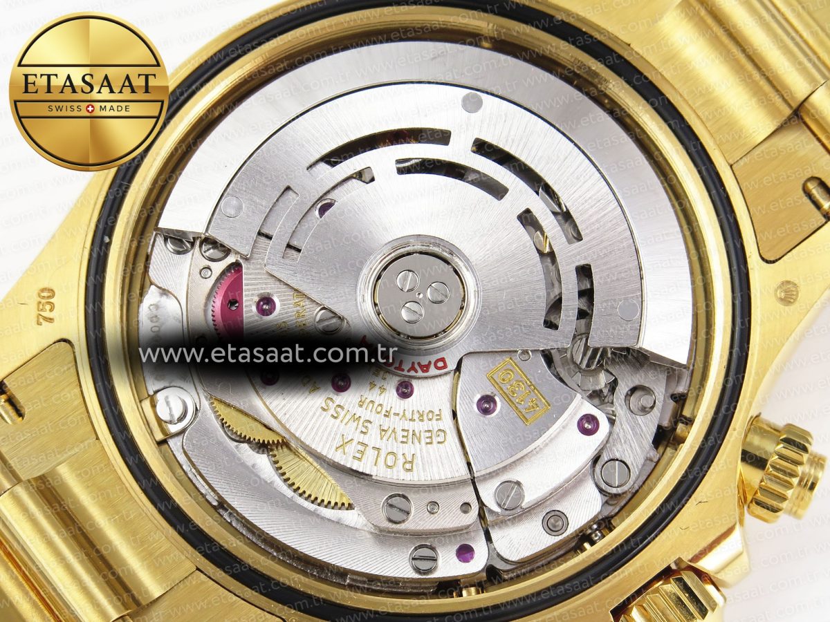 Rolex Daytona 116508 APSF 1:1 Best Edition Green Dial on YG Bracelet SH4130 - Görsel 21