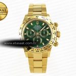 Rolex Daytona 116508 APSF Yeşil Kadran Bilezik SH4130 Eta Saat - Görsel 3 - 1:1 Süper Klon Saat