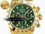Rolex Daytona 116508 APSF 1:1 Best Edition Green Dial on YG Bracelet SH4130 - Görsel 4
