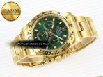 Rolex Daytona 116508 APSF 1:1 Best Edition Green Dial on YG Bracelet SH4130 - Görsel 7