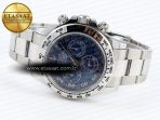 Rolex Daytona 116509 Clean  Blue Chalcedony Dial Oysterflex A4130 - Görsel 7