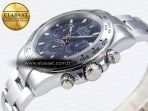 Rolex Daytona 116509 QF 1:1 Best Edition Blue Dial on SS Bracelet SH4130 V3 (Gain Weight) - Görsel 8