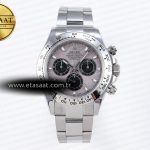 Rolex Daytona 116509 QF Gri Kadran SH4130 Ağır Kasa Eta Saat - Görsel 3 - 1:1 Süper Klon Saat